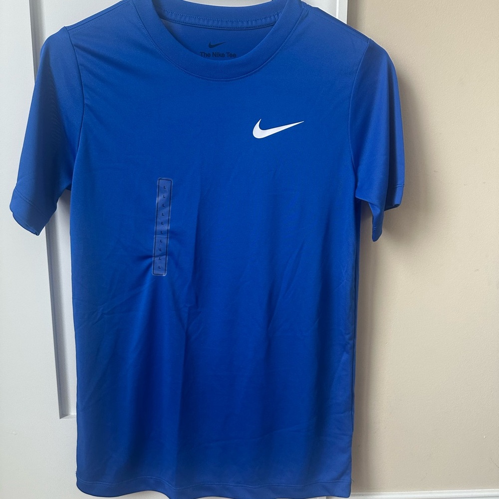 NWT Nike boys Royal Blue Short Sleeve Tee